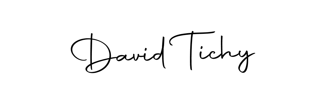 How to make David Tichy signature? Autography-DOLnW is a professional autograph style. Create handwritten signature for David Tichy name. David Tichy signature style 10 images and pictures png