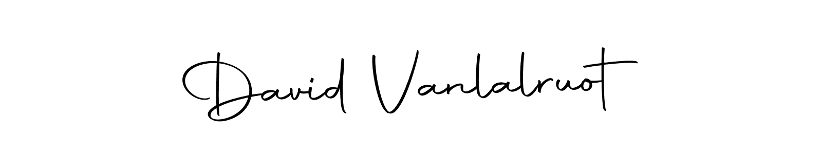 You can use this online signature creator to create a handwritten signature for the name David Vanlalruot. This is the best online autograph maker. David Vanlalruot signature style 10 images and pictures png