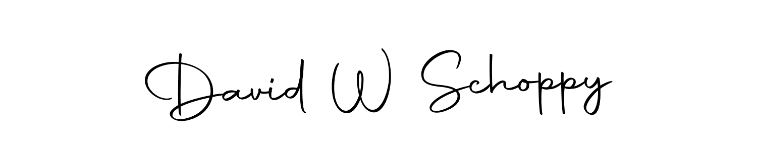 Also we have David W Schoppy name is the best signature style. Create professional handwritten signature collection using Autography-DOLnW autograph style. David W Schoppy signature style 10 images and pictures png