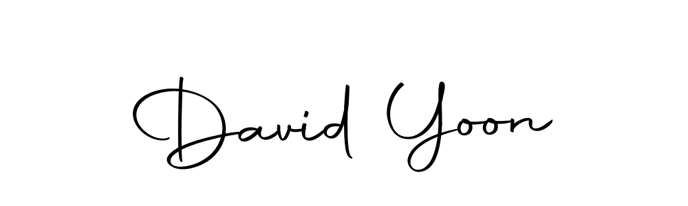 Make a beautiful signature design for name David Yoon. With this signature (Autography-DOLnW) style, you can create a handwritten signature for free. David Yoon signature style 10 images and pictures png