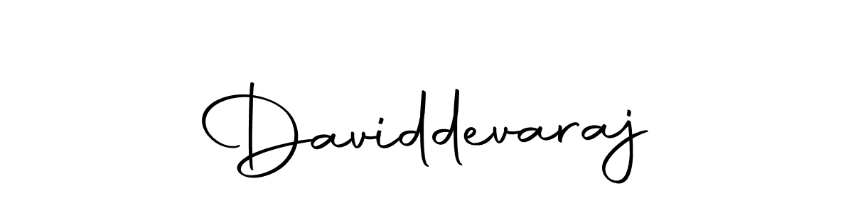 How to make Daviddevaraj name signature. Use Autography-DOLnW style for creating short signs online. This is the latest handwritten sign. Daviddevaraj signature style 10 images and pictures png