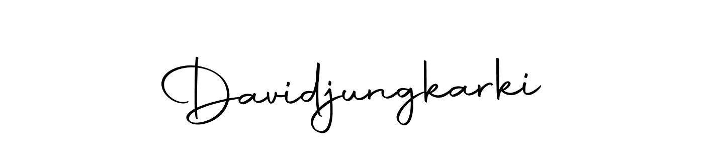 if you are searching for the best signature style for your name Davidjungkarki. so please give up your signature search. here we have designed multiple signature styles  using Autography-DOLnW. Davidjungkarki signature style 10 images and pictures png
