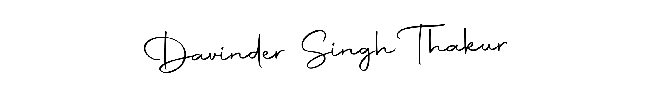 How to make Davinder Singh Thakur signature? Autography-DOLnW is a professional autograph style. Create handwritten signature for Davinder Singh Thakur name. Davinder Singh Thakur signature style 10 images and pictures png