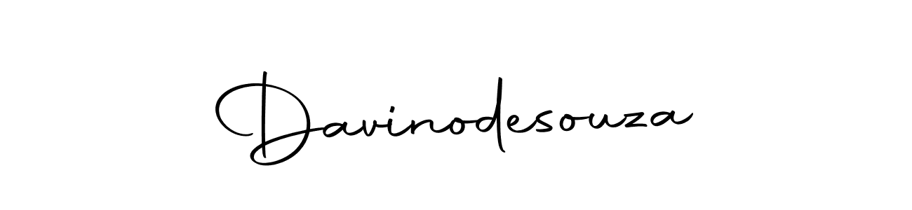 The best way (Autography-DOLnW) to make a short signature is to pick only two or three words in your name. The name Davinodesouza include a total of six letters. For converting this name. Davinodesouza signature style 10 images and pictures png