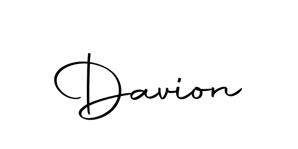 How to make Davion name signature. Use Autography-DOLnW style for creating short signs online. This is the latest handwritten sign. Davion signature style 10 images and pictures png