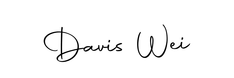 The best way (Autography-DOLnW) to make a short signature is to pick only two or three words in your name. The name Davis Wei include a total of six letters. For converting this name. Davis Wei signature style 10 images and pictures png