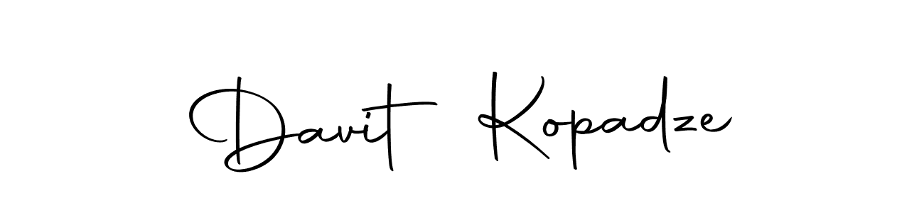 Make a beautiful signature design for name Davit Kopadze. Use this online signature maker to create a handwritten signature for free. Davit Kopadze signature style 10 images and pictures png