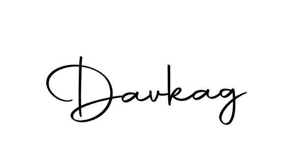 Create a beautiful signature design for name Davkag. With this signature (Autography-DOLnW) fonts, you can make a handwritten signature for free. Davkag signature style 10 images and pictures png