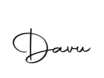 Make a beautiful signature design for name Davu. With this signature (Autography-DOLnW) style, you can create a handwritten signature for free. Davu signature style 10 images and pictures png