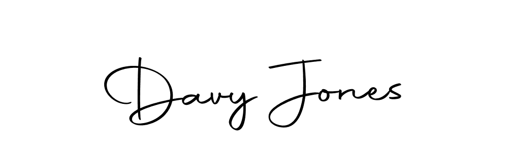 Create a beautiful signature design for name Davy Jones. With this signature (Autography-DOLnW) fonts, you can make a handwritten signature for free. Davy Jones signature style 10 images and pictures png