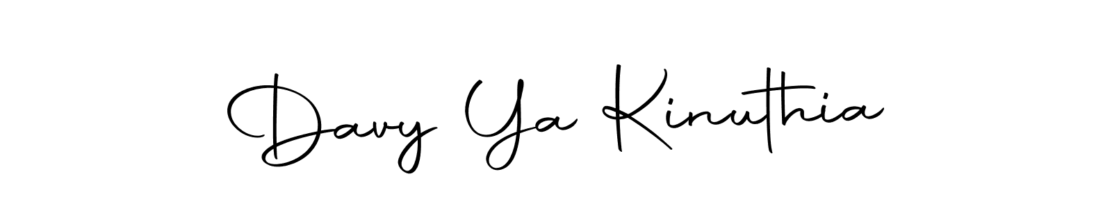 The best way (Autography-DOLnW) to make a short signature is to pick only two or three words in your name. The name Davy Ya Kinuthia include a total of six letters. For converting this name. Davy Ya Kinuthia signature style 10 images and pictures png