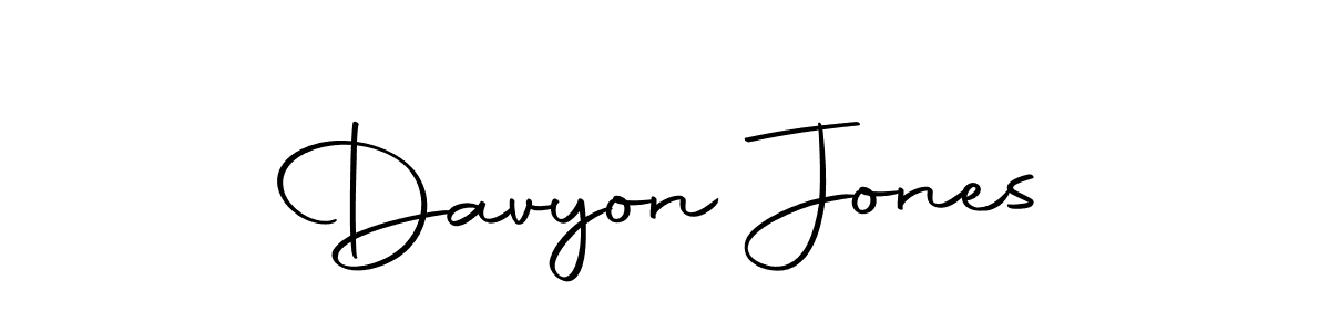 Here are the top 10 professional signature styles for the name Davyon Jones. These are the best autograph styles you can use for your name. Davyon Jones signature style 10 images and pictures png