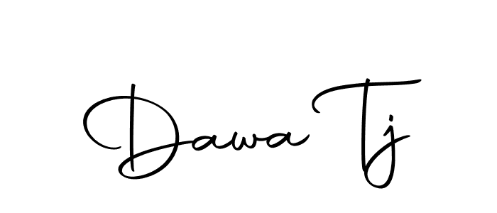 How to Draw Dawa Tj signature style? Autography-DOLnW is a latest design signature styles for name Dawa Tj. Dawa Tj signature style 10 images and pictures png
