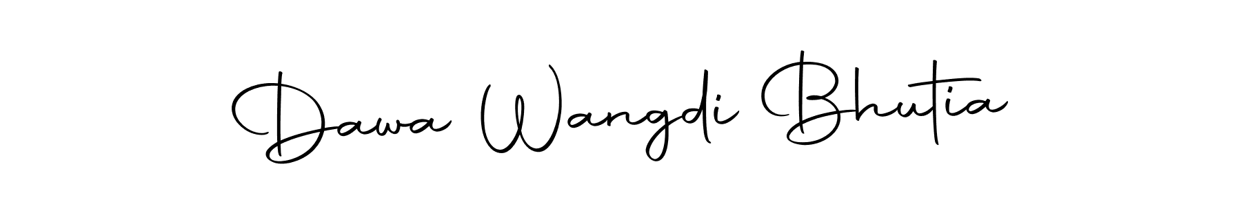 Also we have Dawa Wangdi Bhutia name is the best signature style. Create professional handwritten signature collection using Autography-DOLnW autograph style. Dawa Wangdi Bhutia signature style 10 images and pictures png