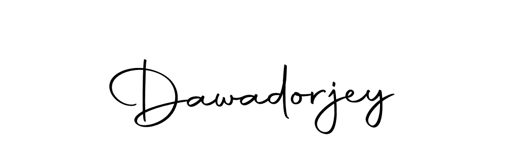 Also we have Dawadorjey name is the best signature style. Create professional handwritten signature collection using Autography-DOLnW autograph style. Dawadorjey signature style 10 images and pictures png