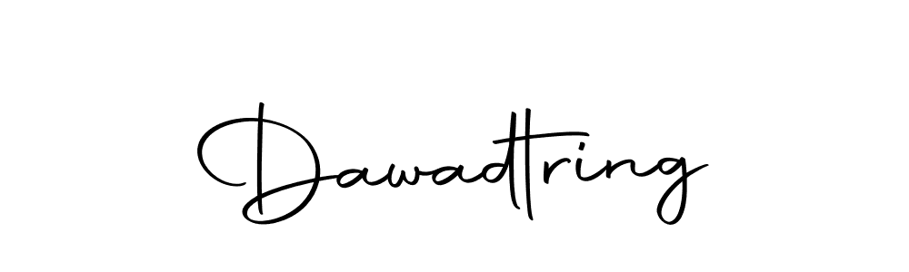 How to Draw Dawadtring signature style? Autography-DOLnW is a latest design signature styles for name Dawadtring. Dawadtring signature style 10 images and pictures png