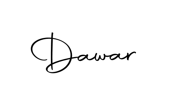 Make a beautiful signature design for name Dawar . With this signature (Autography-DOLnW) style, you can create a handwritten signature for free. Dawar  signature style 10 images and pictures png