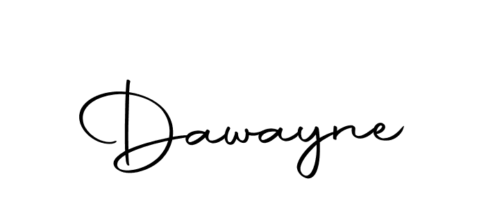 Make a beautiful signature design for name Dawayne. With this signature (Autography-DOLnW) style, you can create a handwritten signature for free. Dawayne signature style 10 images and pictures png