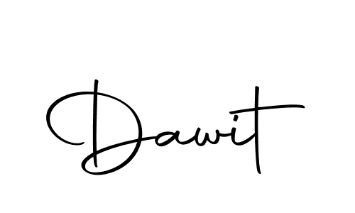 Use a signature maker to create a handwritten signature online. With this signature software, you can design (Autography-DOLnW) your own signature for name Dawit. Dawit signature style 10 images and pictures png