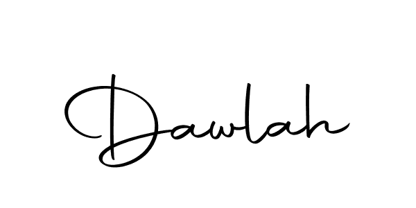 How to make Dawlah name signature. Use Autography-DOLnW style for creating short signs online. This is the latest handwritten sign. Dawlah signature style 10 images and pictures png