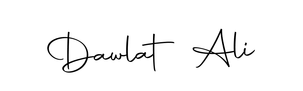 Also we have Dawlat Ali name is the best signature style. Create professional handwritten signature collection using Autography-DOLnW autograph style. Dawlat Ali signature style 10 images and pictures png
