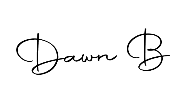 It looks lik you need a new signature style for name Dawn B. Design unique handwritten (Autography-DOLnW) signature with our free signature maker in just a few clicks. Dawn B signature style 10 images and pictures png
