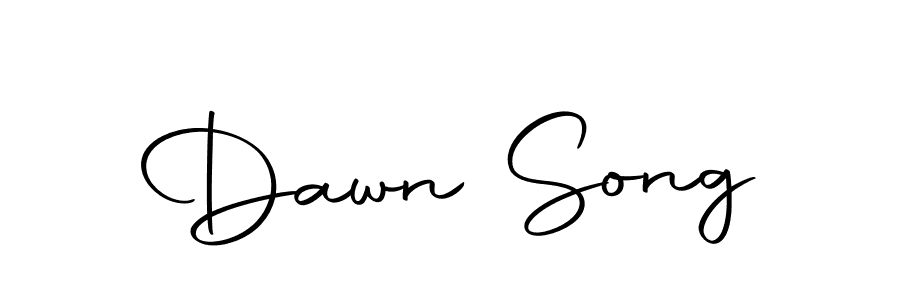 Check out images of Autograph of Dawn Song name. Actor Dawn Song Signature Style. Autography-DOLnW is a professional sign style online. Dawn Song signature style 10 images and pictures png