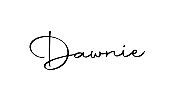You can use this online signature creator to create a handwritten signature for the name Dawnie. This is the best online autograph maker. Dawnie signature style 10 images and pictures png