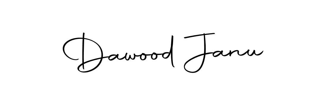 Use a signature maker to create a handwritten signature online. With this signature software, you can design (Autography-DOLnW) your own signature for name Dawood Janu. Dawood Janu signature style 10 images and pictures png