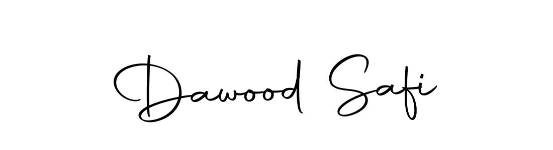 Design your own signature with our free online signature maker. With this signature software, you can create a handwritten (Autography-DOLnW) signature for name Dawood Safi. Dawood Safi signature style 10 images and pictures png