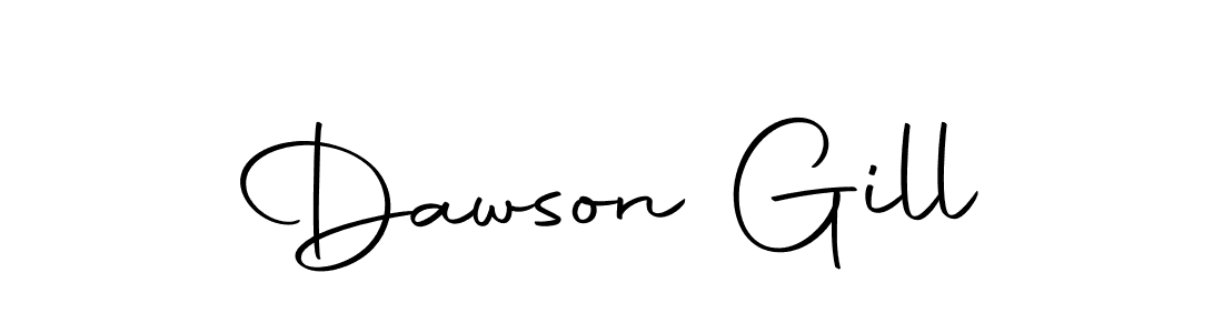 Here are the top 10 professional signature styles for the name Dawson Gill. These are the best autograph styles you can use for your name. Dawson Gill signature style 10 images and pictures png