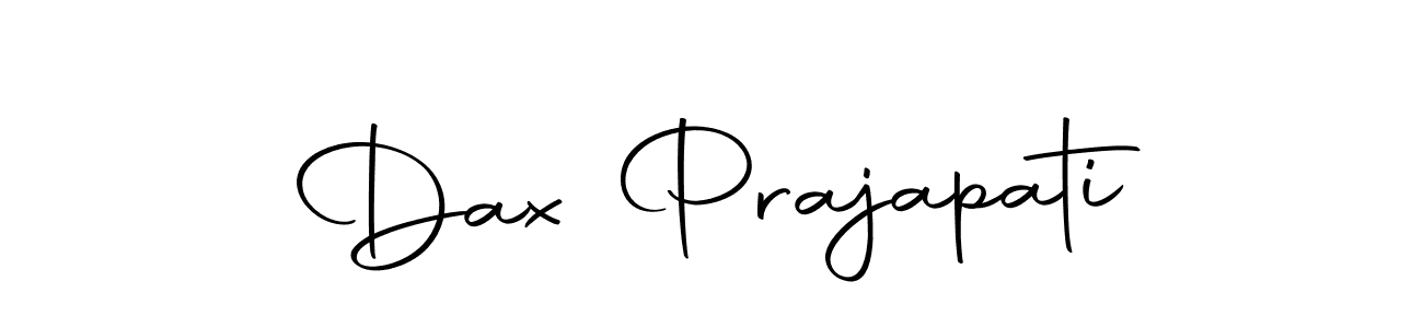 Design your own signature with our free online signature maker. With this signature software, you can create a handwritten (Autography-DOLnW) signature for name Dax Prajapati. Dax Prajapati signature style 10 images and pictures png