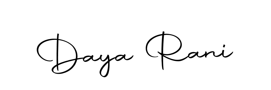 You can use this online signature creator to create a handwritten signature for the name Daya Rani. This is the best online autograph maker. Daya Rani signature style 10 images and pictures png