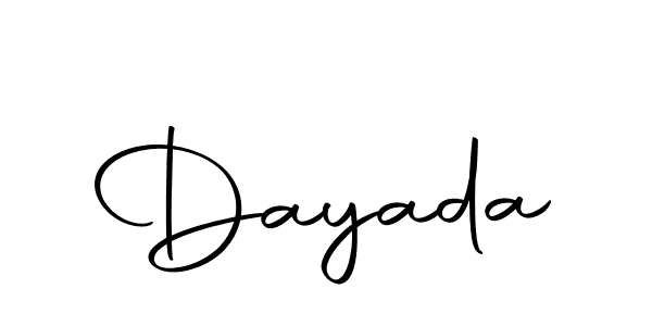 if you are searching for the best signature style for your name Dayada. so please give up your signature search. here we have designed multiple signature styles  using Autography-DOLnW. Dayada signature style 10 images and pictures png