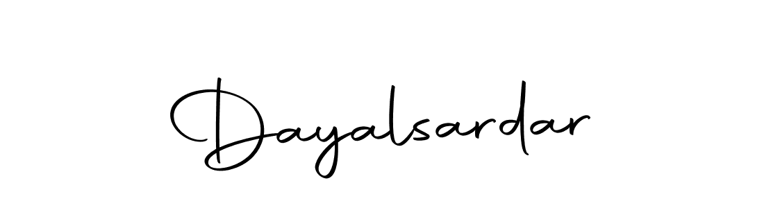 How to make Dayalsardar signature? Autography-DOLnW is a professional autograph style. Create handwritten signature for Dayalsardar name. Dayalsardar signature style 10 images and pictures png