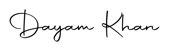 Elevate your brand with a stunning Dayam Khan eSignature. The Autography-DOLnW style provides a balanced, flowing aesthetic for everyday signing. Dayam Khan signature style 10 images and pictures png