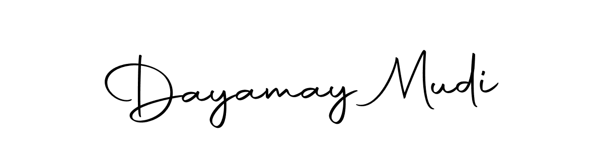 Also we have Dayamay Mudi name is the best signature style. Create professional handwritten signature collection using Autography-DOLnW autograph style. Dayamay Mudi signature style 10 images and pictures png