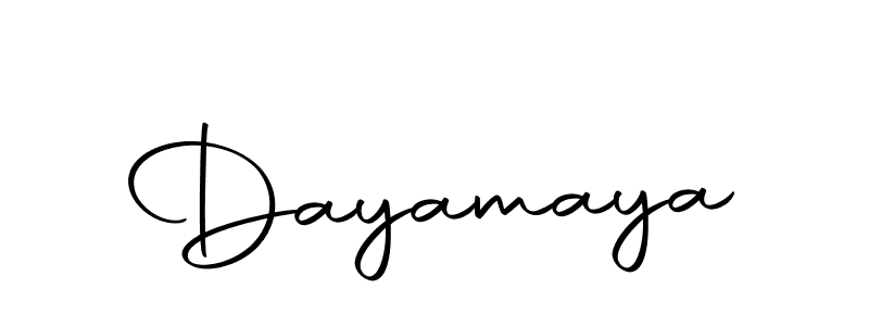 You should practise on your own different ways (Autography-DOLnW) to write your name (Dayamaya) in signature. don't let someone else do it for you. Dayamaya signature style 10 images and pictures png