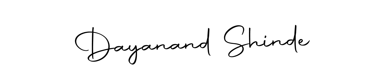 Use a signature maker to create a handwritten signature online. With this signature software, you can design (Autography-DOLnW) your own signature for name Dayanand Shinde. Dayanand Shinde signature style 10 images and pictures png