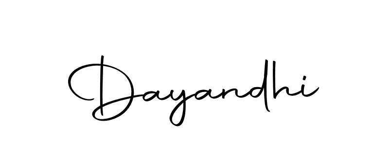 Create a beautiful signature design for name Dayandhi. With this signature (Autography-DOLnW) fonts, you can make a handwritten signature for free. Dayandhi signature style 10 images and pictures png