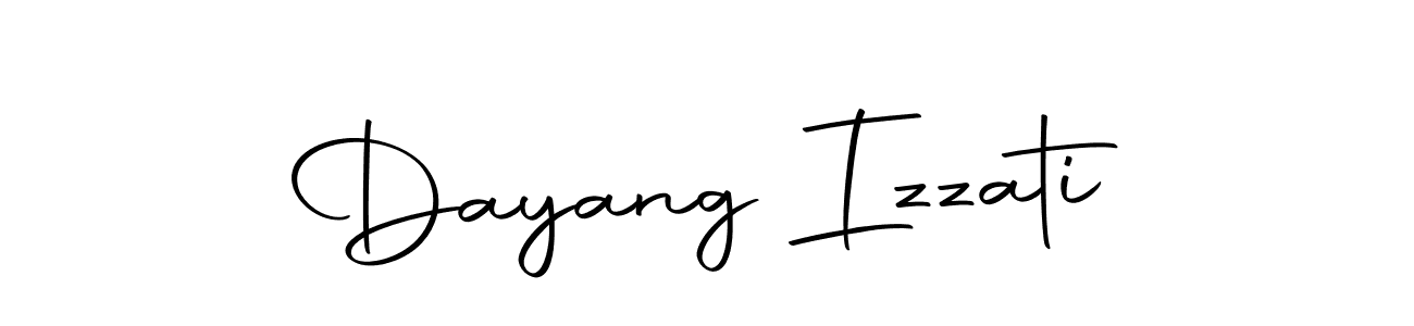 Once you've used our free online signature maker to create your best signature Autography-DOLnW style, it's time to enjoy all of the benefits that Dayang Izzati name signing documents. Dayang Izzati signature style 10 images and pictures png