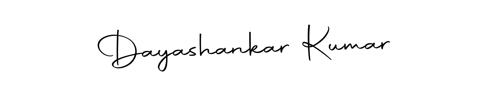 Create a beautiful signature design for name Dayashankar Kumar. With this signature (Autography-DOLnW) fonts, you can make a handwritten signature for free. Dayashankar Kumar signature style 10 images and pictures png