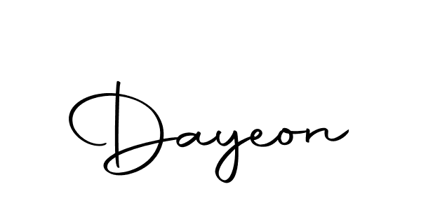 Also we have Dayeon name is the best signature style. Create professional handwritten signature collection using Autography-DOLnW autograph style. Dayeon signature style 10 images and pictures png