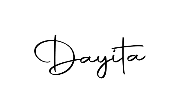 Create a beautiful signature design for name Dayita. With this signature (Autography-DOLnW) fonts, you can make a handwritten signature for free. Dayita signature style 10 images and pictures png