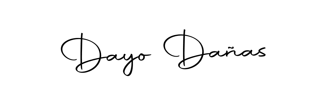 Also we have Dayo Dañas name is the best signature style. Create professional handwritten signature collection using Autography-DOLnW autograph style. Dayo Dañas signature style 10 images and pictures png