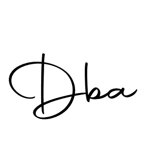 The best way (Autography-DOLnW) to make a short signature is to pick only two or three words in your name. The name Dba include a total of six letters. For converting this name. Dba signature style 10 images and pictures png