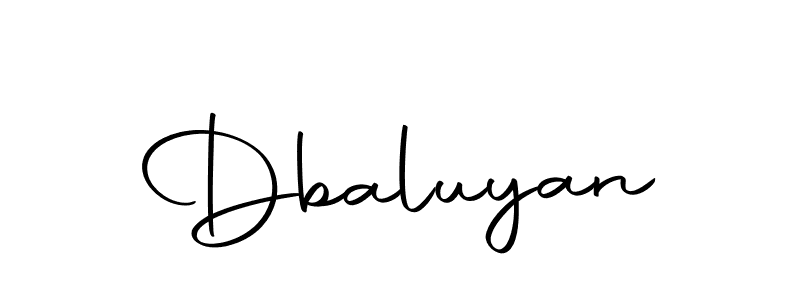 Autography-DOLnW is a professional signature style that is perfect for those who want to add a touch of class to their signature. It is also a great choice for those who want to make their signature more unique. Get Dbaluyan name to fancy signature for free. Dbaluyan signature style 10 images and pictures png