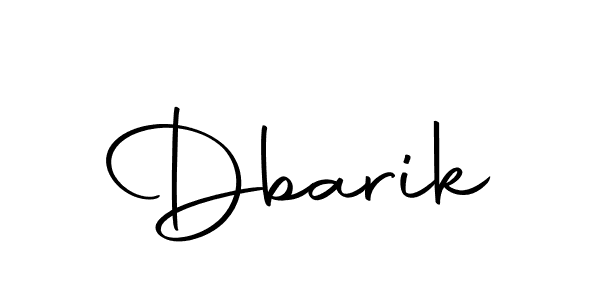 Dbarik stylish signature style. Best Handwritten Sign (Autography-DOLnW) for my name. Handwritten Signature Collection Ideas for my name Dbarik. Dbarik signature style 10 images and pictures png