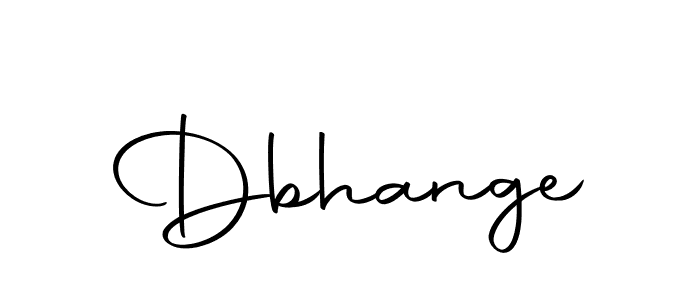 Dbhange stylish signature style. Best Handwritten Sign (Autography-DOLnW) for my name. Handwritten Signature Collection Ideas for my name Dbhange. Dbhange signature style 10 images and pictures png