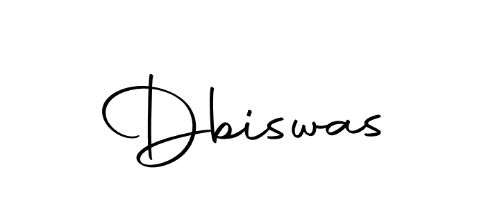 Design your own signature with our free online signature maker. With this signature software, you can create a handwritten (Autography-DOLnW) signature for name Dbiswas. Dbiswas signature style 10 images and pictures png